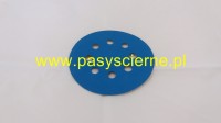 Krążek ścierny na rzep 125mm P1000 SA331 8-OTWORÓW STAL/INOX
