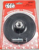 EURO DYSK 125mm z gwintem M14 i trzpieniem 9mm