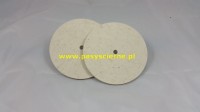 Krążek polerski filcowy z otworem 250x10x25 MONOLIT