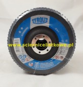 Ściernica listkowa talerzowa 125x22 P080 TYROLIT STANDARD wypukła