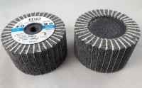 Ściernica włóknina-płótno z gwintem Stal/Inox 90x75xM14 P120 MB