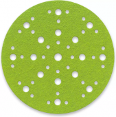 Krążek ścierny na rzep 150mm P180 49-OTWORÓW SIA1550 siapower (zielony)