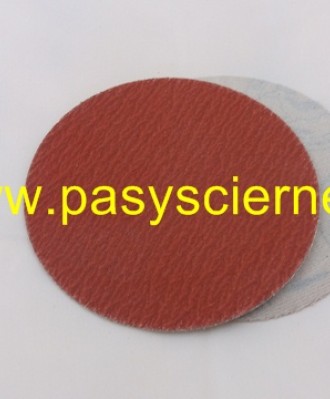 Krążek ścierny na rzep  75mm P036 YS594C BEZ OTWORÓW STAL/INOX