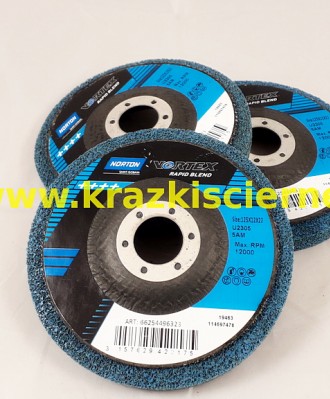 Dysk XL-RD 125x12x22 5A-MED NORTON włóknina sprasowana