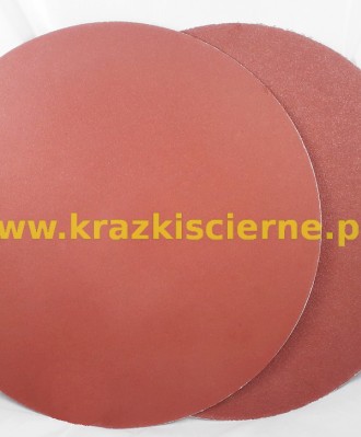 Krążek ścierny dwustronny 400mm P040 KK711X BEZ OTWORÓW STAL/INOX