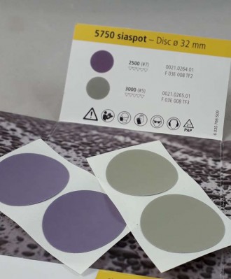 Krążek ścierny samoprzylepny (scallop disc) 32mm P2000 SIA5750 siaspot węglik krzemu