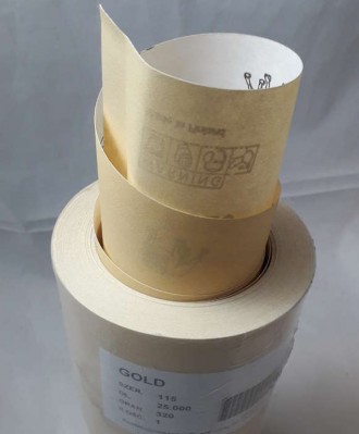 Papier ścierny 115mm P100 GOLD MIRKA