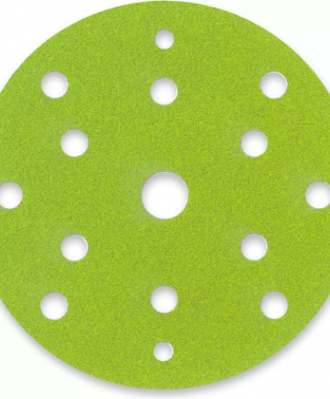 Krążek ścierny na rzep 150mm P220 15-OTWORÓW SIA1550 siapower (zielony)