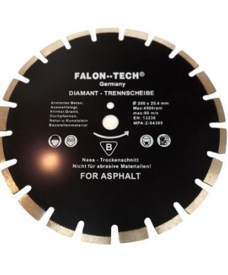 Tarcza diamentowa 350x25,4 segment FALON